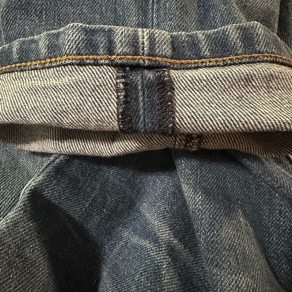 Buck Mason Men’s Size 31x32 Button Fly Standard Fit Selvedge Denim Blue EUC - Picture 10 of 10